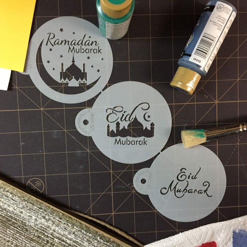 Designer Stencils Eid Mubarak Cookie Stencil Set by Designer Stencils - Image 3